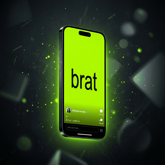 Brat Image for TikTok Story Guide Feature